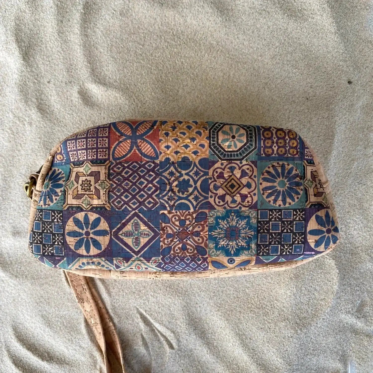 Natural Cork Case/Cosmetic bag- Tahlia