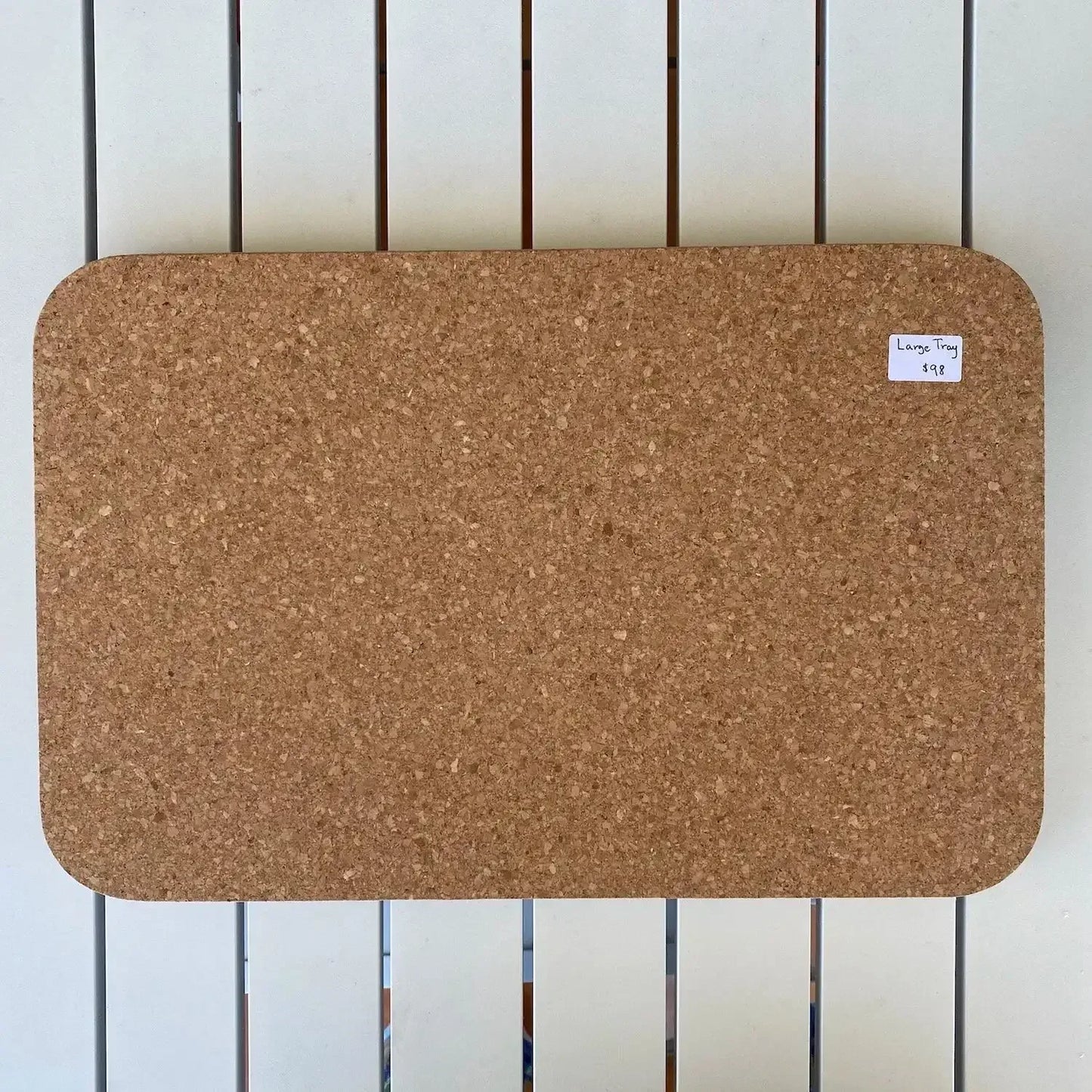 Large Cork Tray - Handcrafted in Portugal | Heat-Proof Non-Slip - The Cork Shop