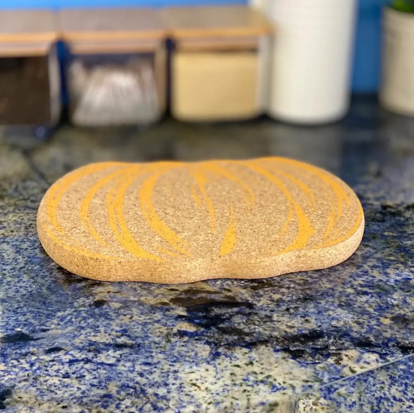 Natural Cork Pumpkin Trivet