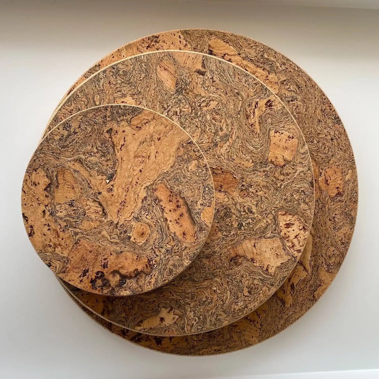 Unique Cork Round Trivet