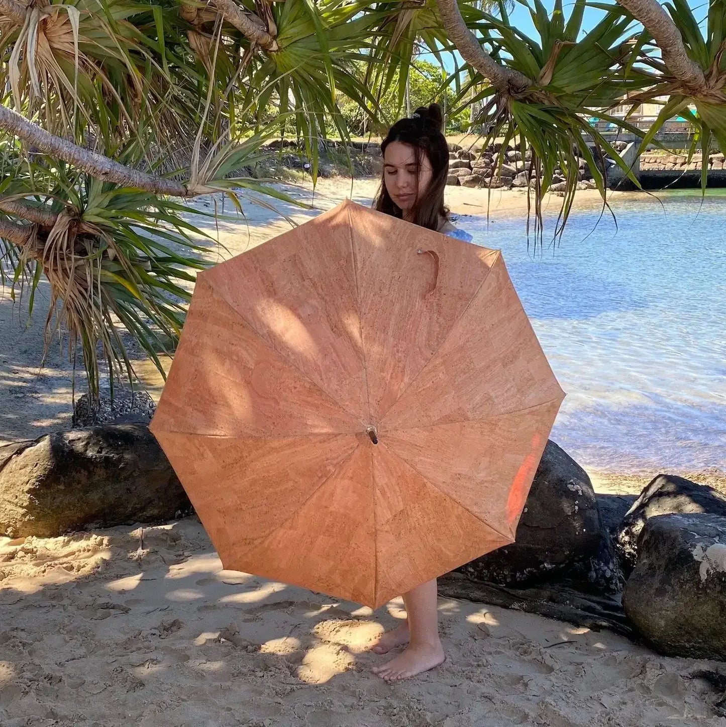 Cork Umbrella - The Cork Shop