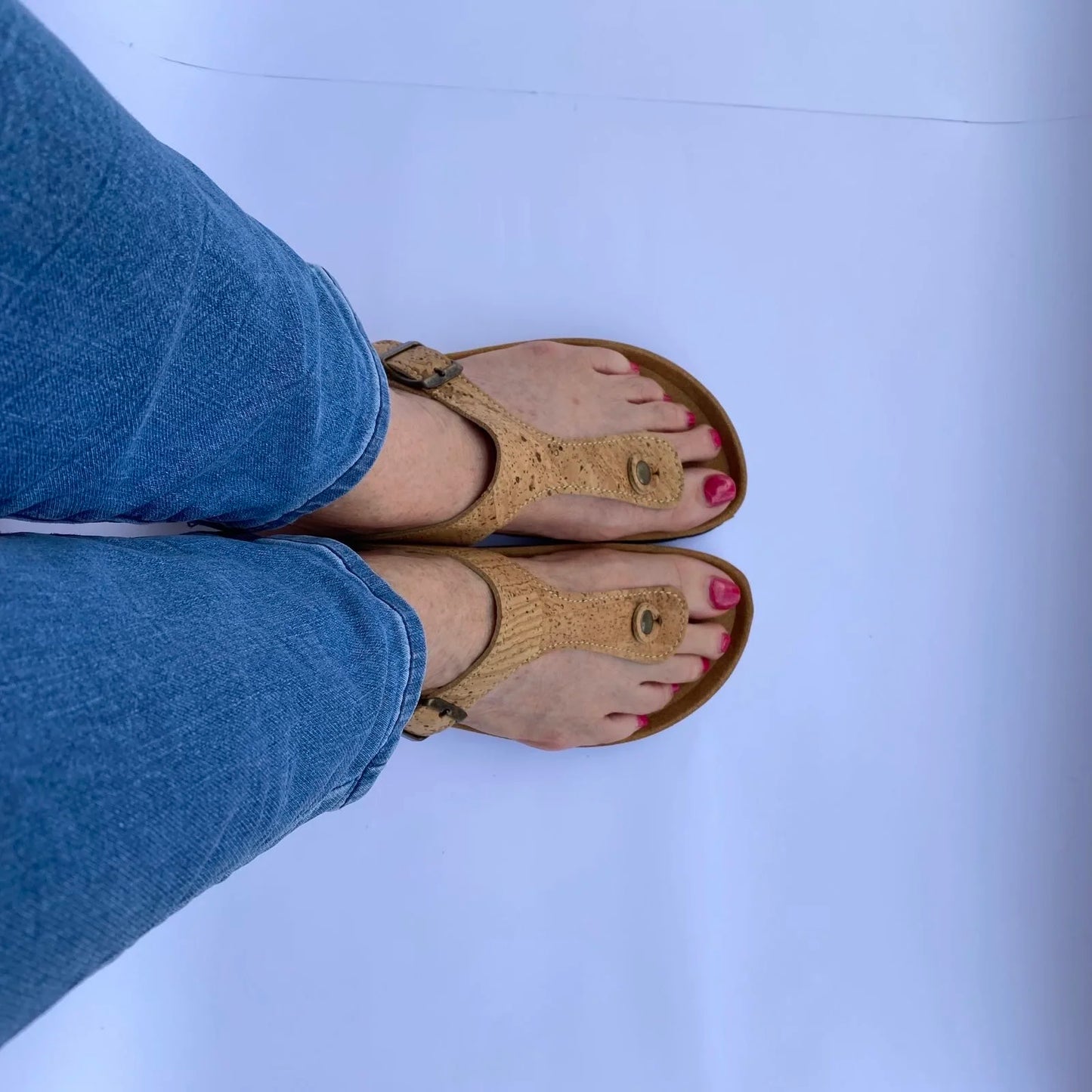 Natural Cork Sandals