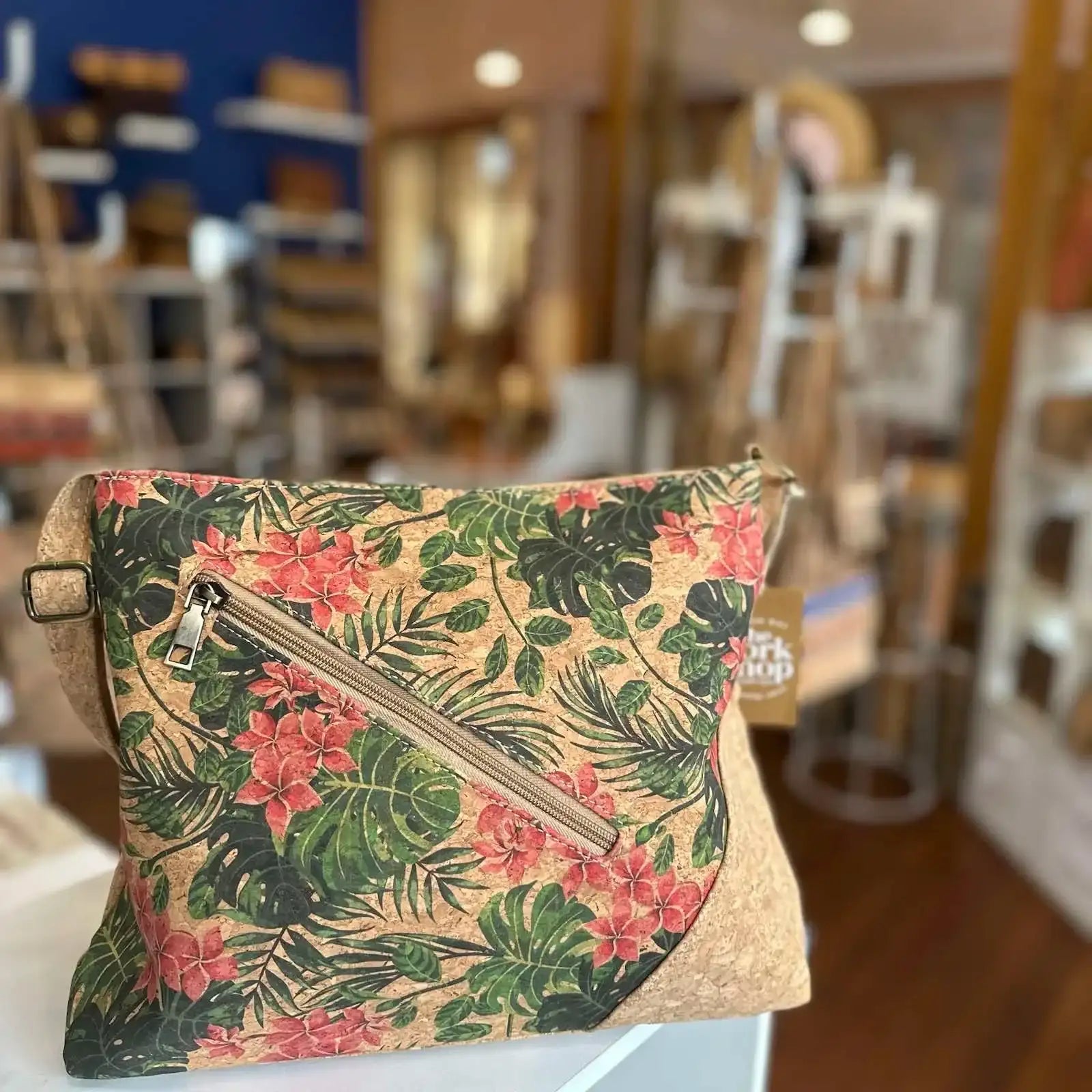 Nina Cork Shoulder Bag