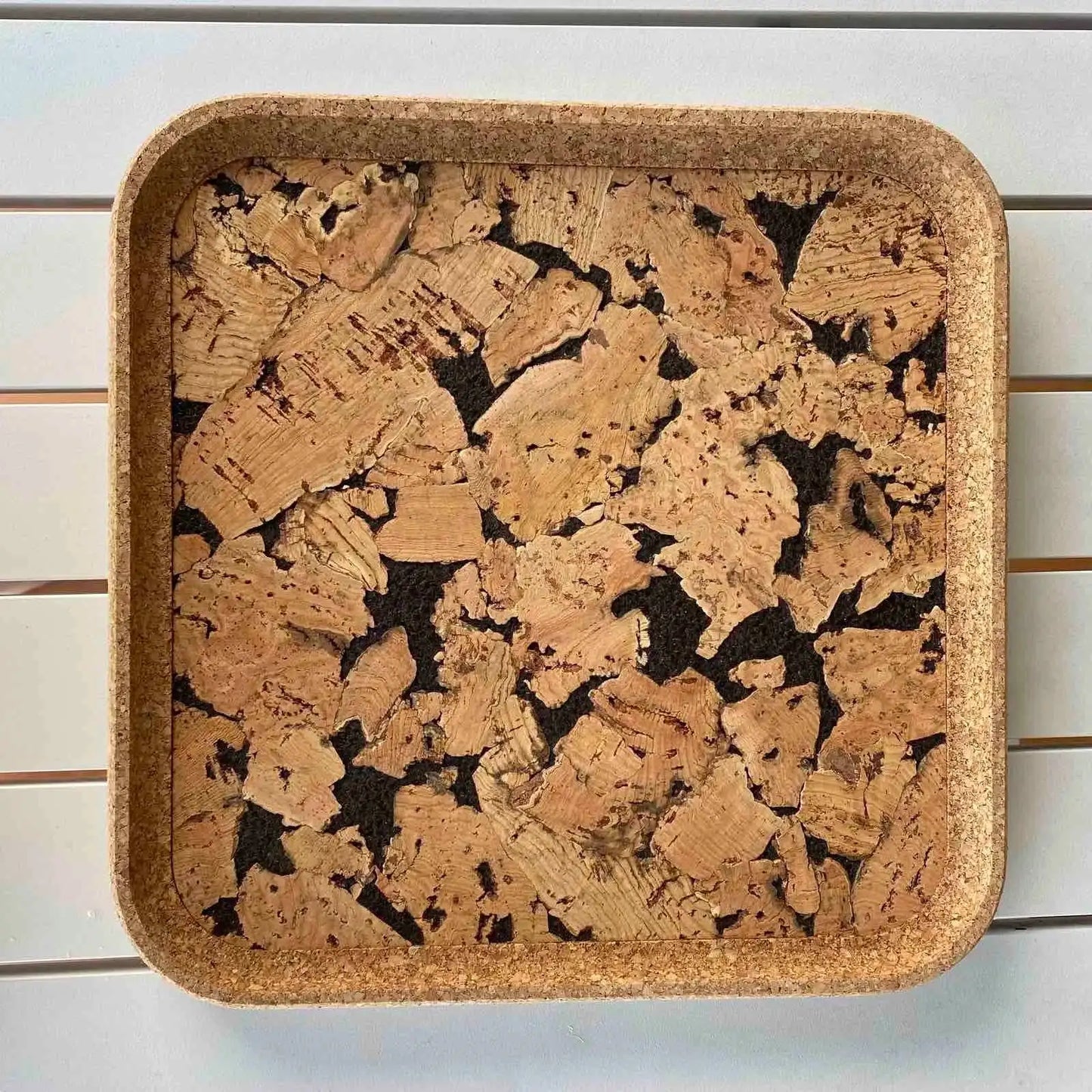 Square Cork Tray
