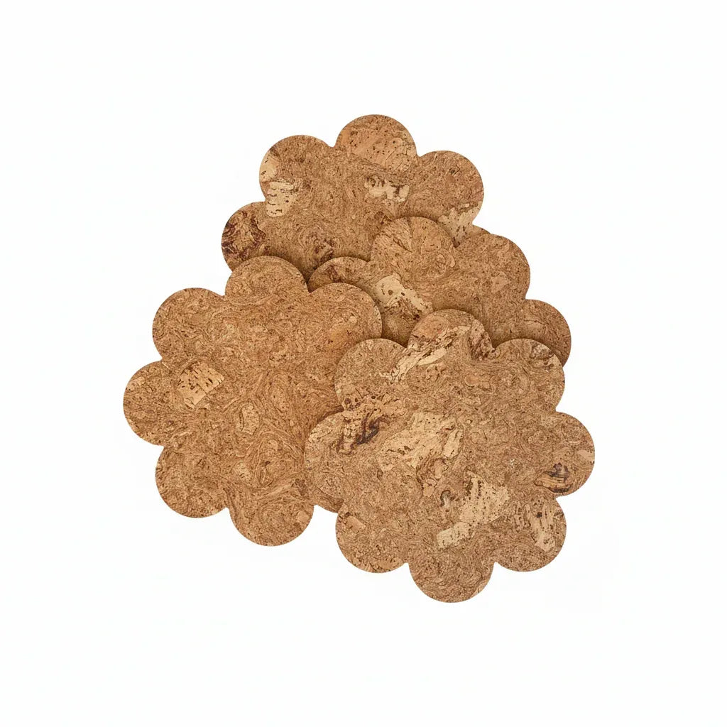 Cork Placemats - Daisy Flower Set of 4 - The Cork Shop 