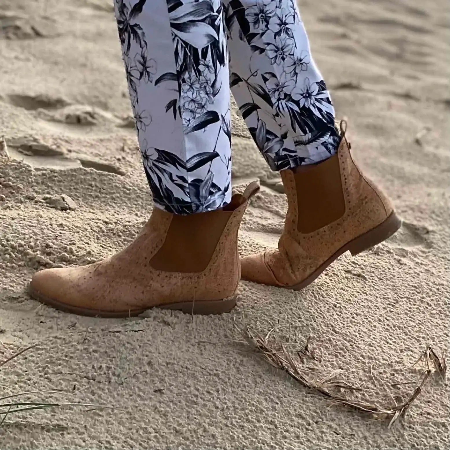 Women's Cork Ankle Boots | Handcrafted in Portugal