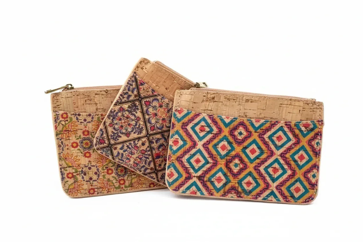 Cork Card and Coin Purse - Lady - The Cork Shop 
