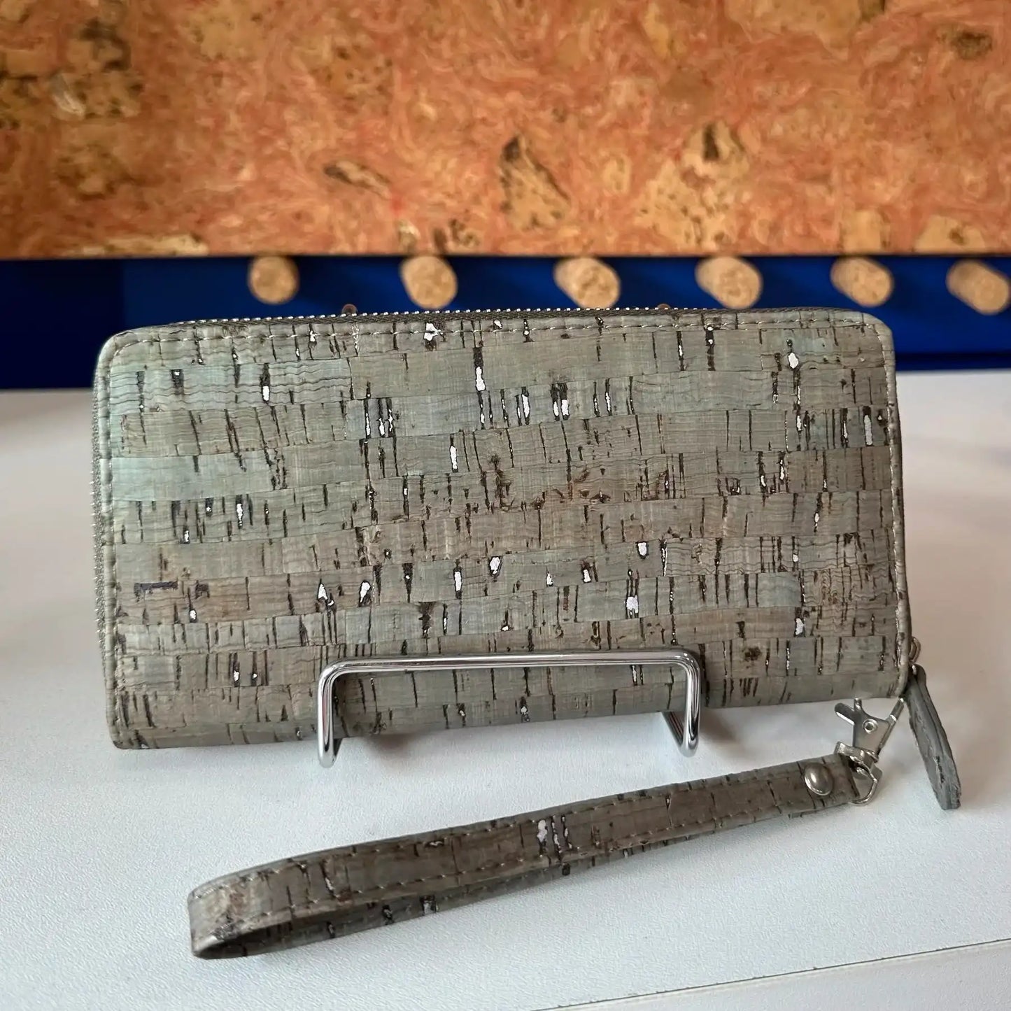 Cork Wallet - Green - Amy