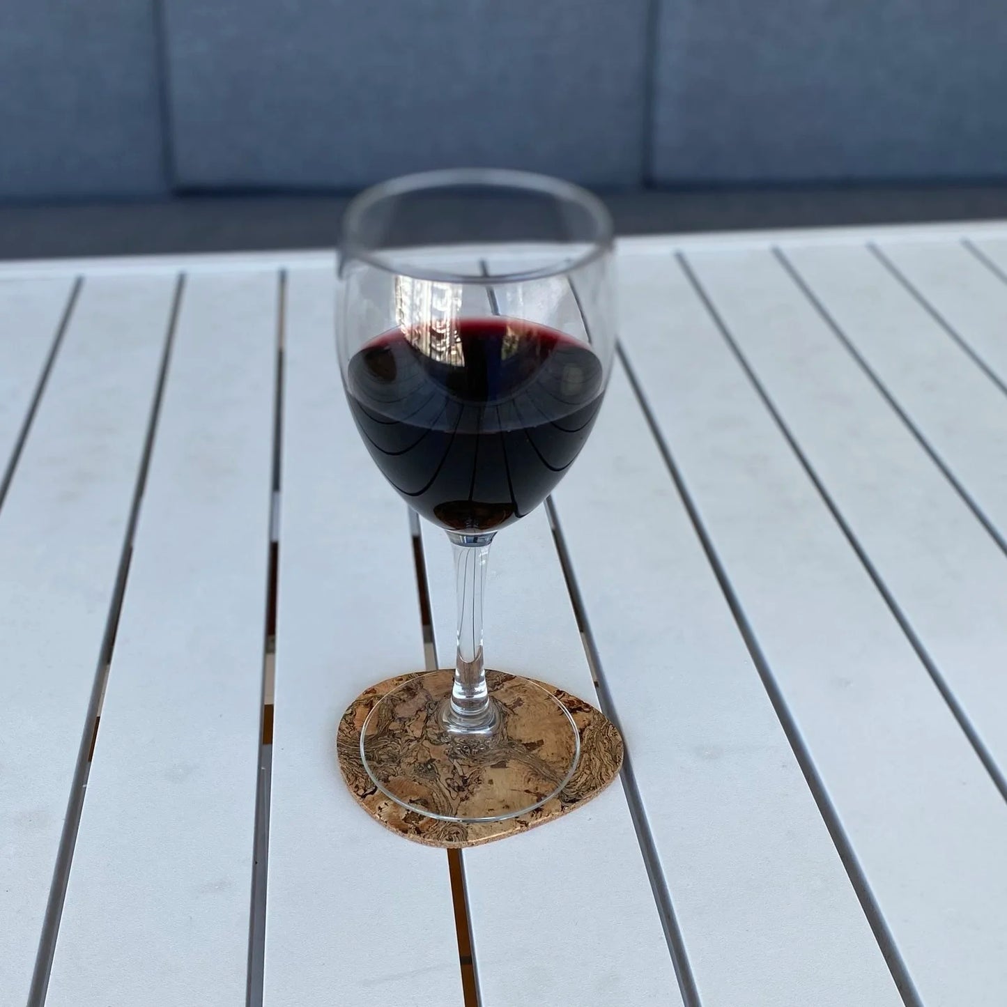 Unique Oval Cork Coaters - Set of 6