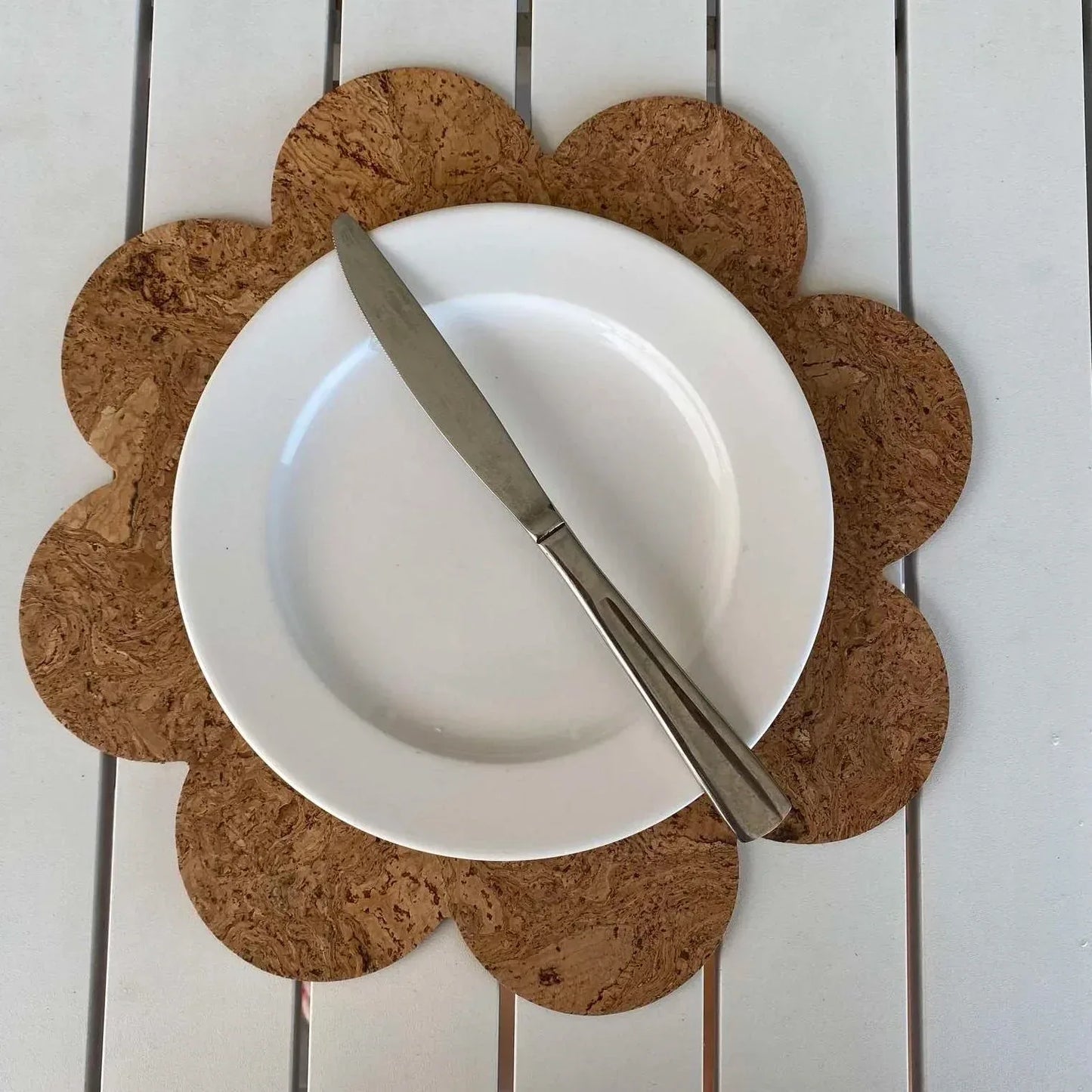 Cork Placemats - Daisy Flower Set of 4 - The Cork Shop 
