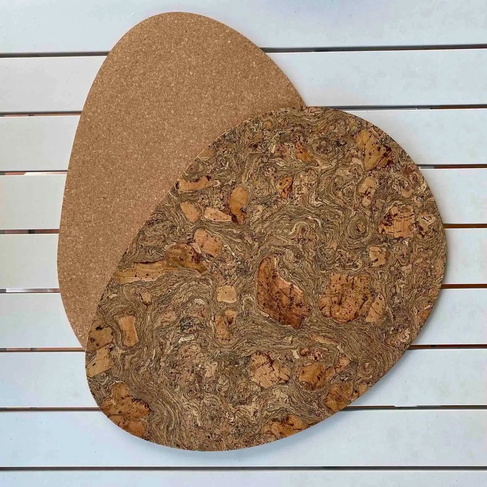 Oval Cork Placemats Set of 4