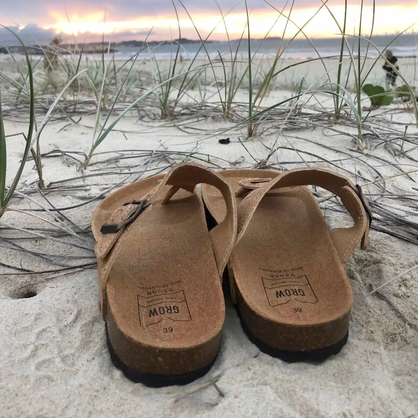 Natural Cork Sandals