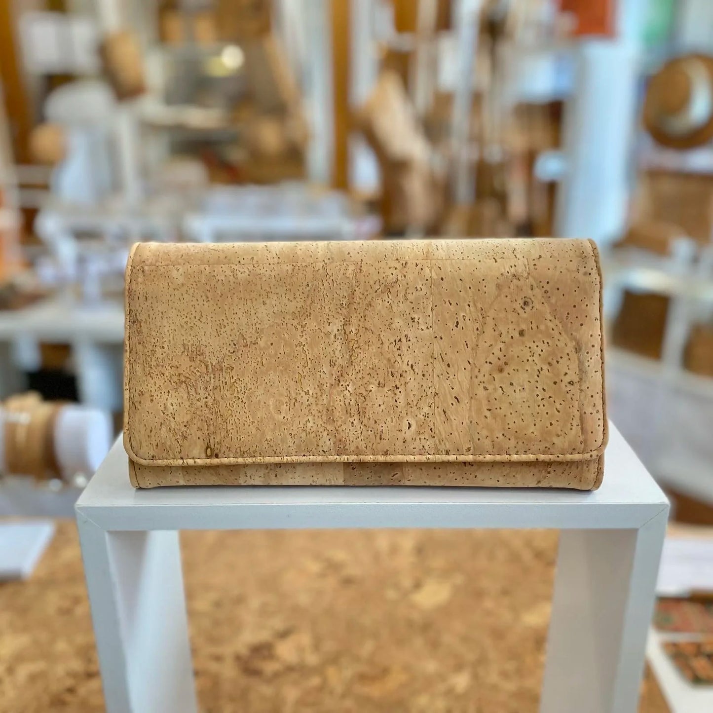 Wallet with Gold, Silver or Natural Cork - Ella