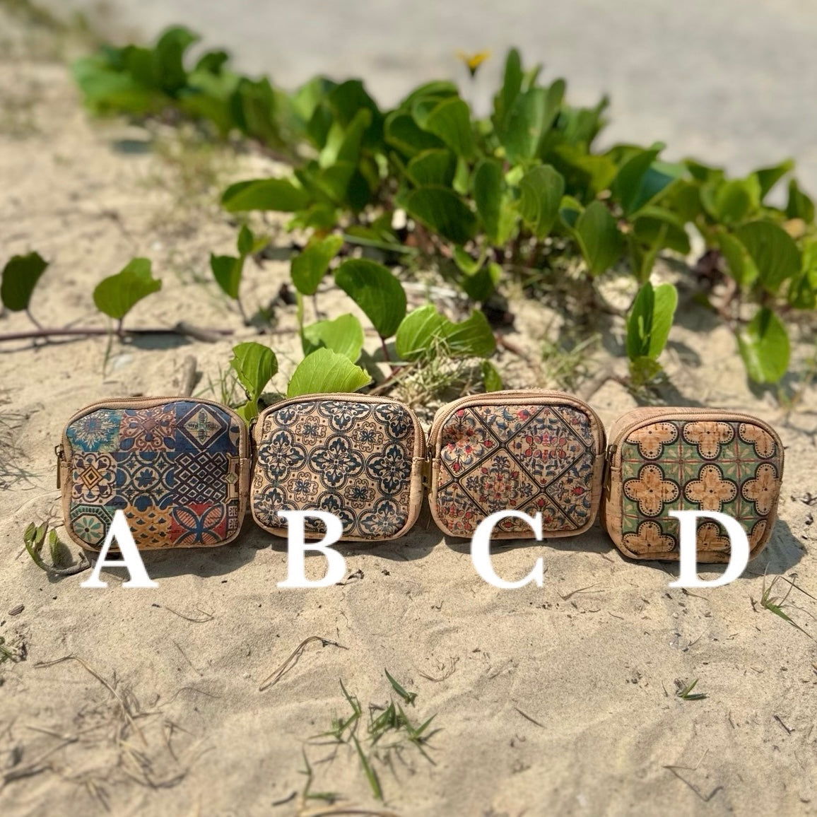 Square Cork Coin Purses