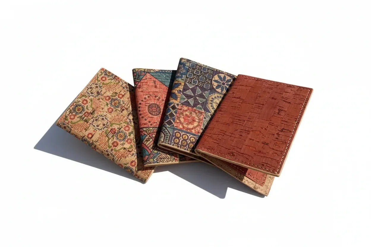 Cork Card Wallet - Compact Vegan Leather Flip Wallet | The Cork Shop ...