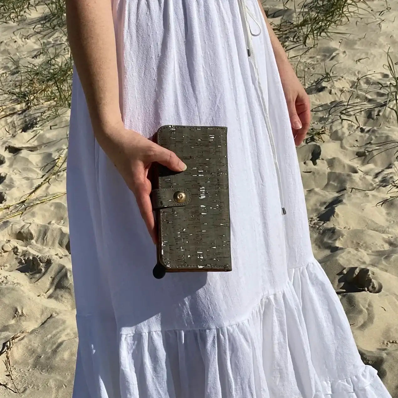 Large Cork Wallet - Lizzi