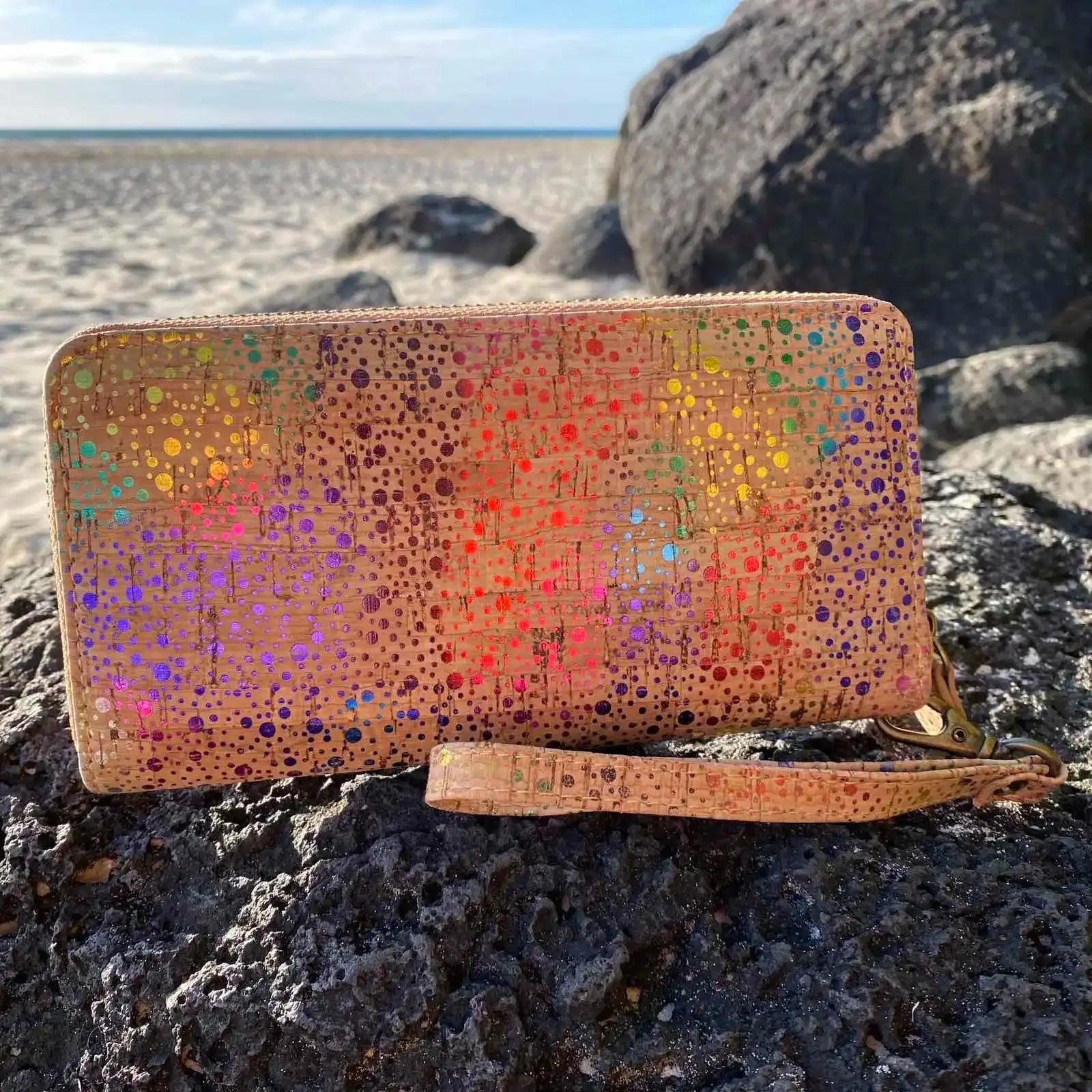 Colourful Cork Wallet - Amy