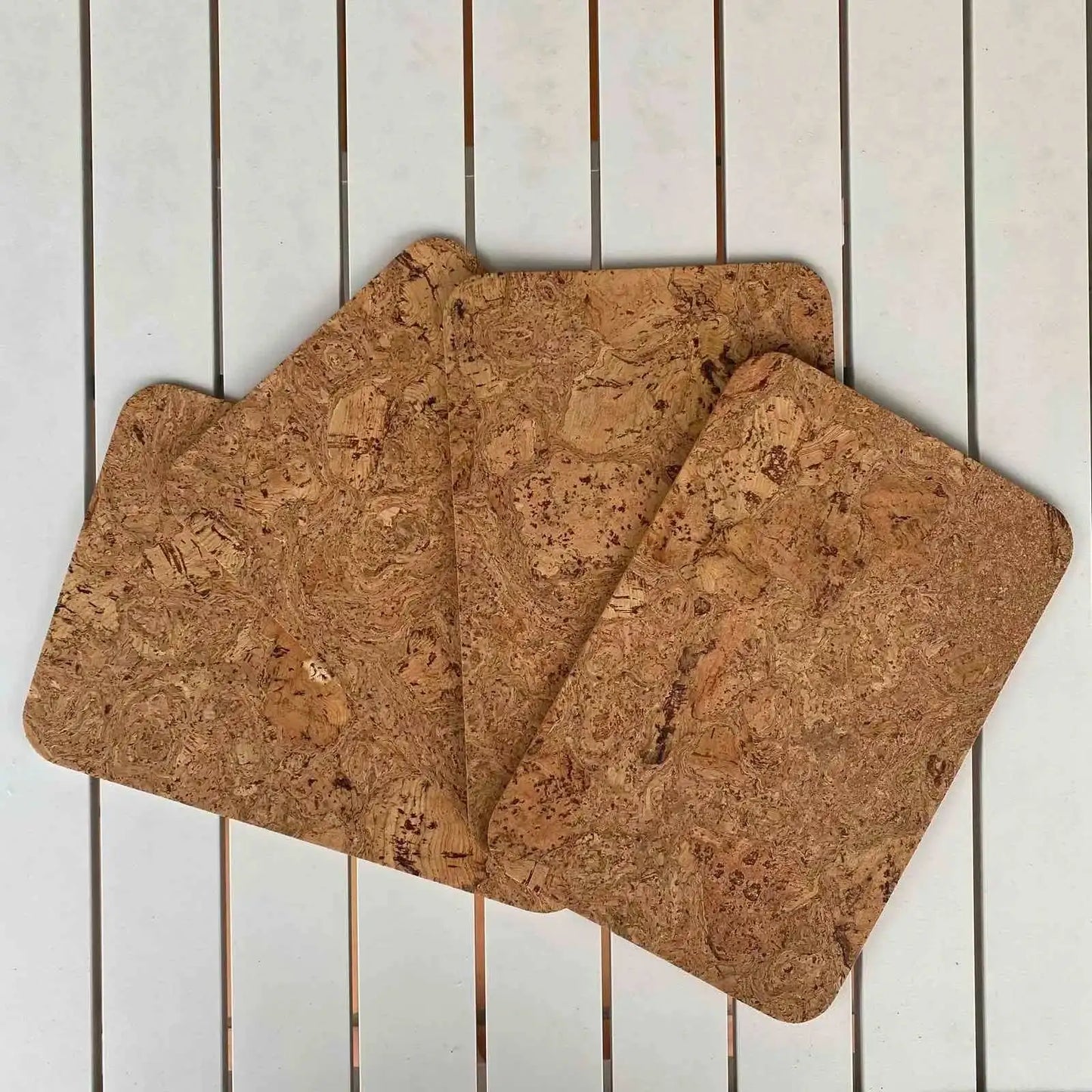 Cork Placemats -Rectangle Set of 4 or 6