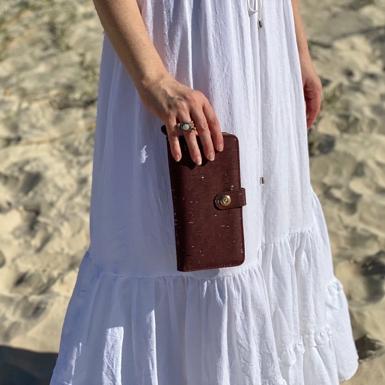 Large Cork Wallet - Lizzi