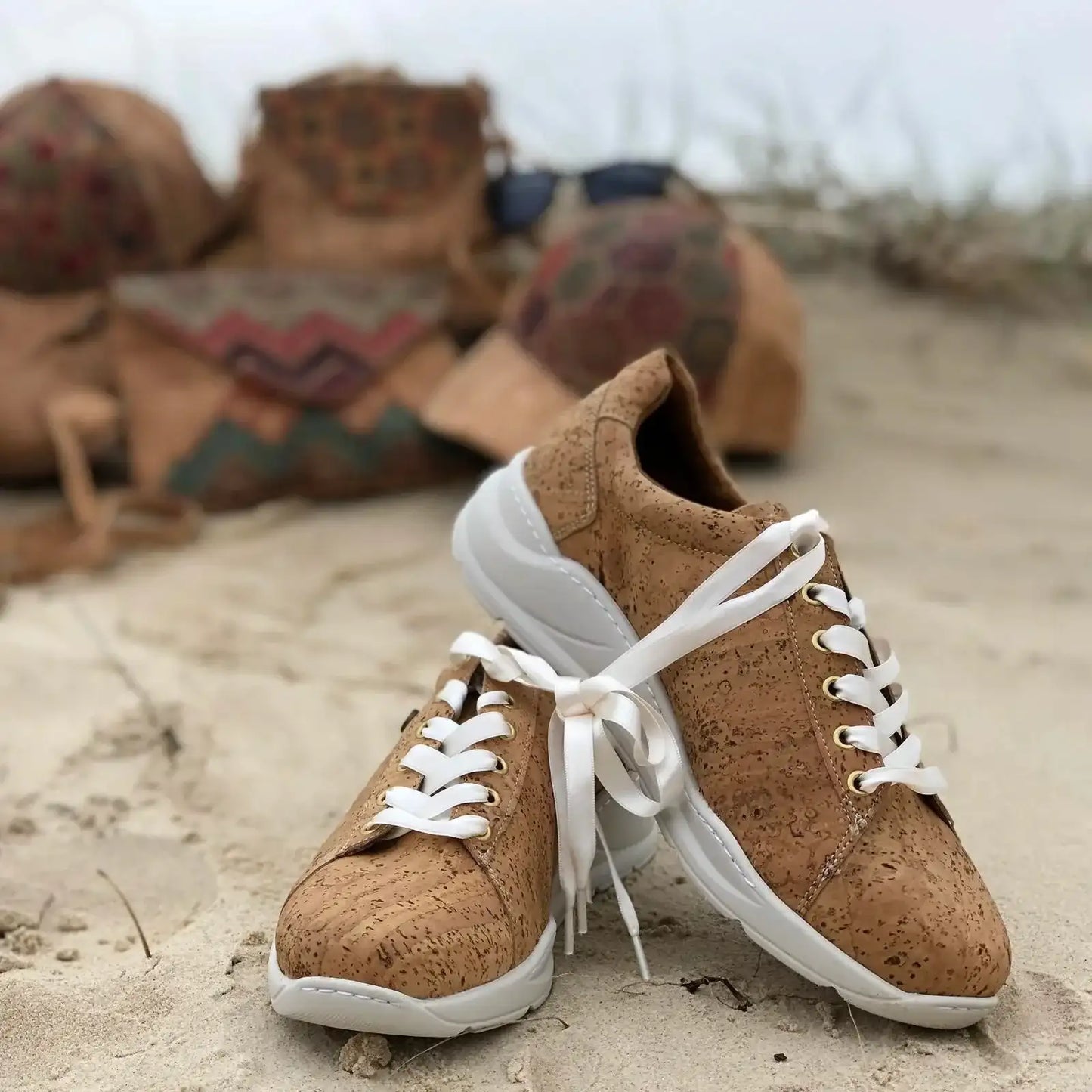 Cork Casual Sneakers - Vegan Leather Shoes | Handcrafted in Portugal