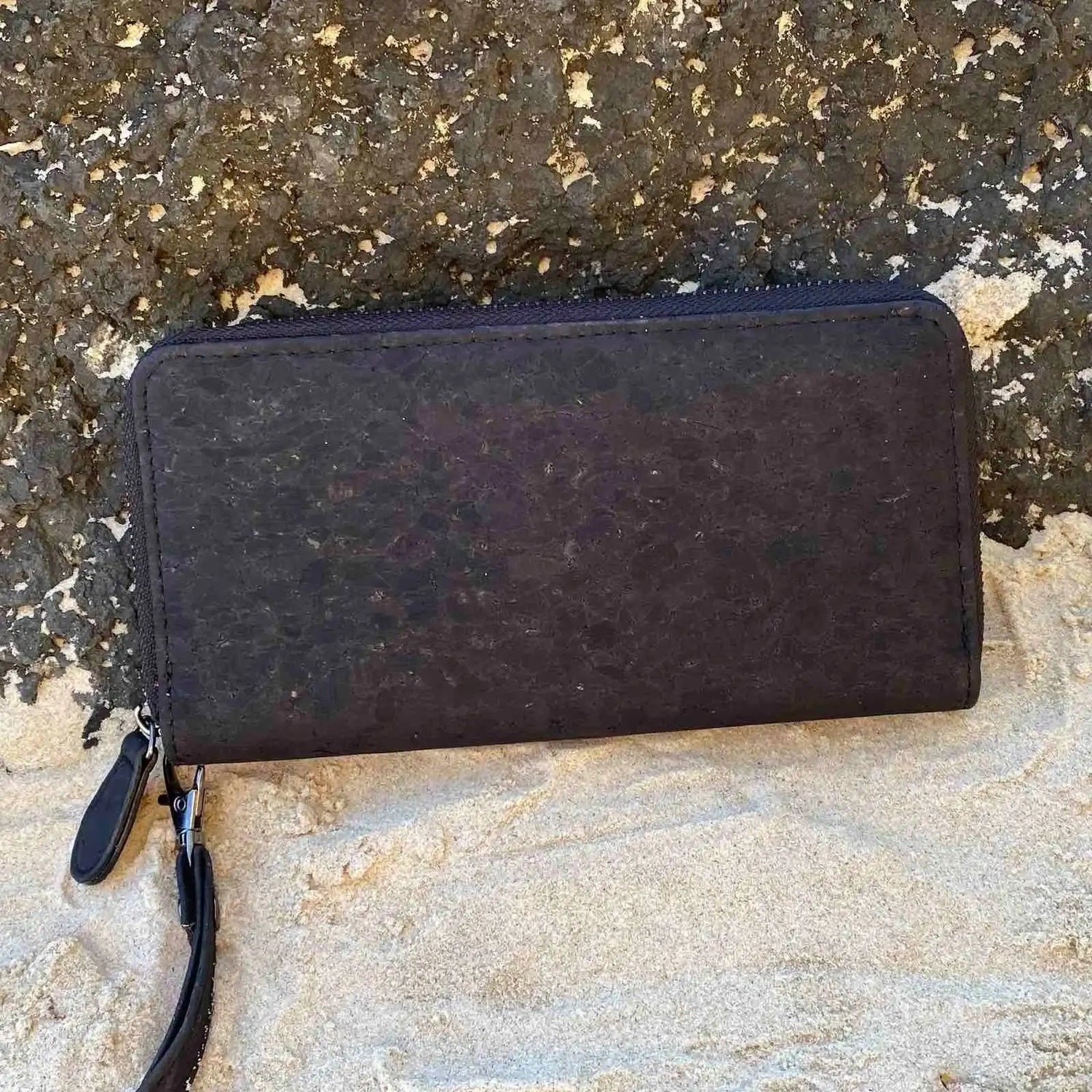 Black Cork Wallet - Amy