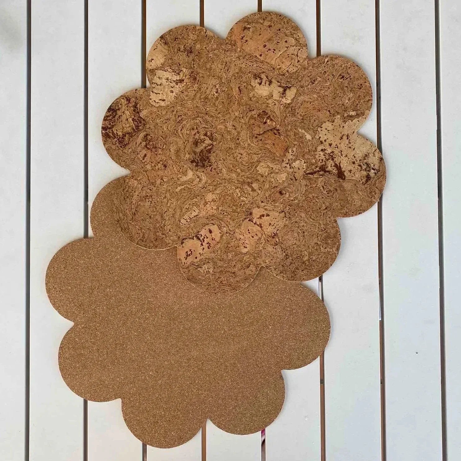 Cork Placemats - Daisy Flower Set of 4 - The Cork Shop 