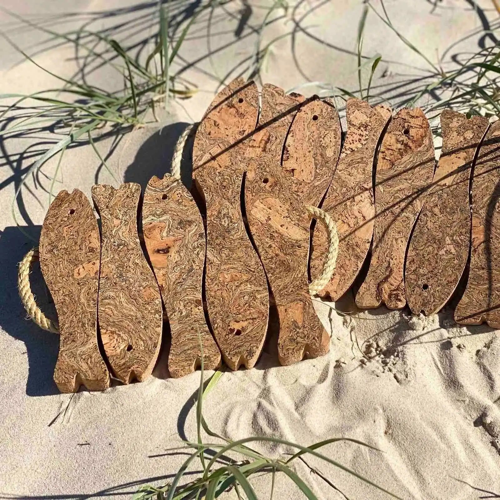 Cork and Rope Fish Trivet