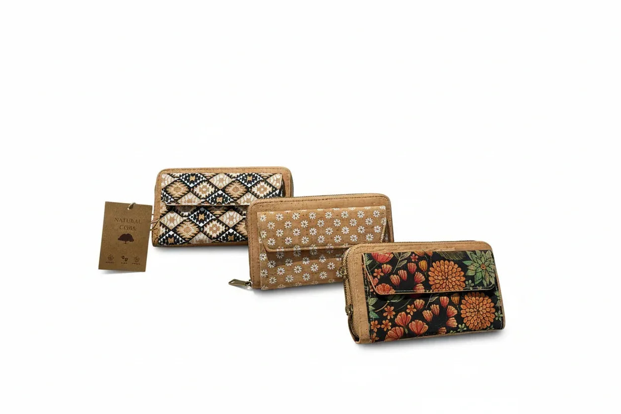 Annie Convertible Cork Purse & Crossbody Bag - Eco-Friendly Wallet - The Cork Shop 