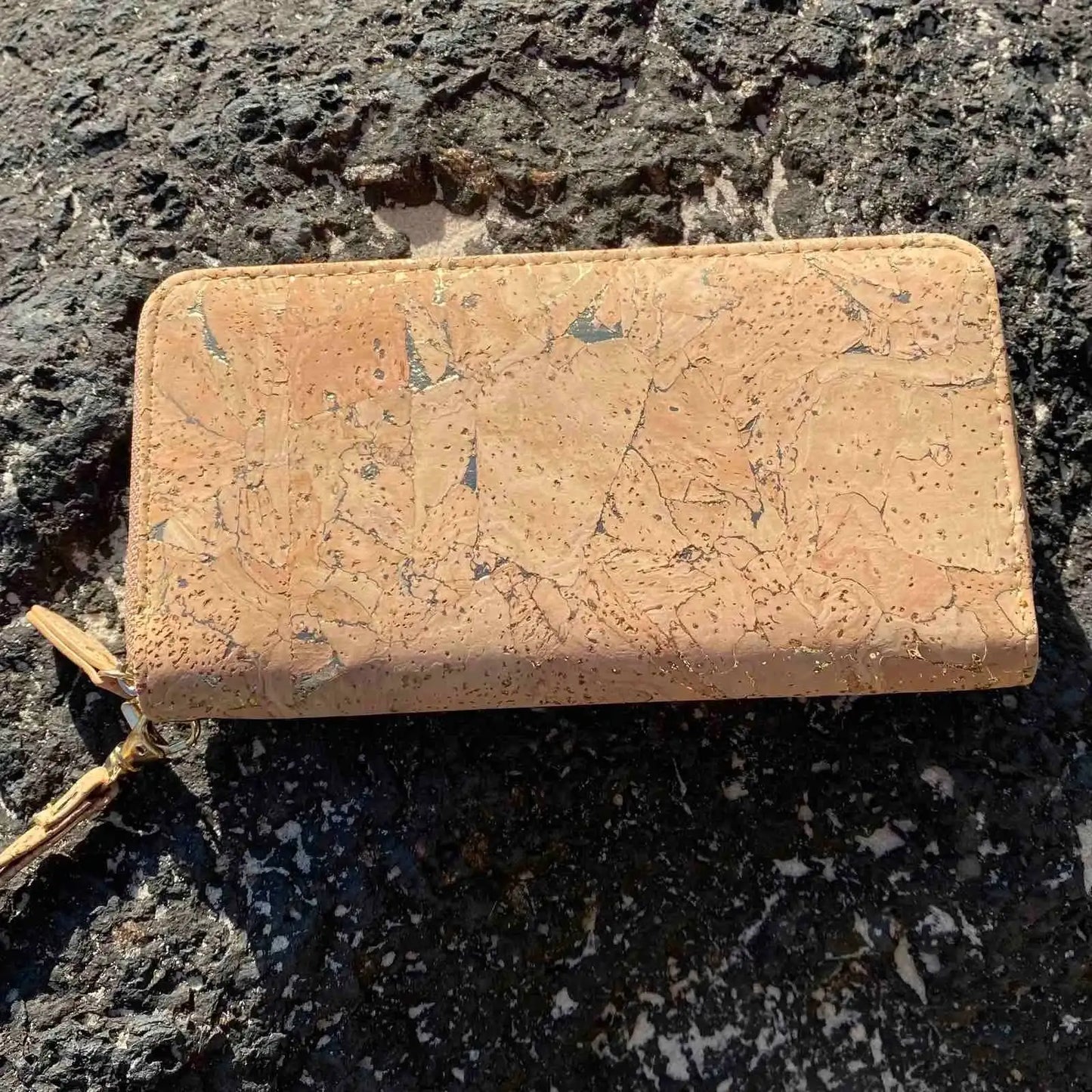 NEW!  Gold Cork Wallet - Amy