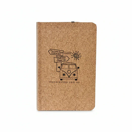 Small Cork Notebook - Souvenir with Ribbon Bookmark | Eco-Friendly - The Cork Shop 