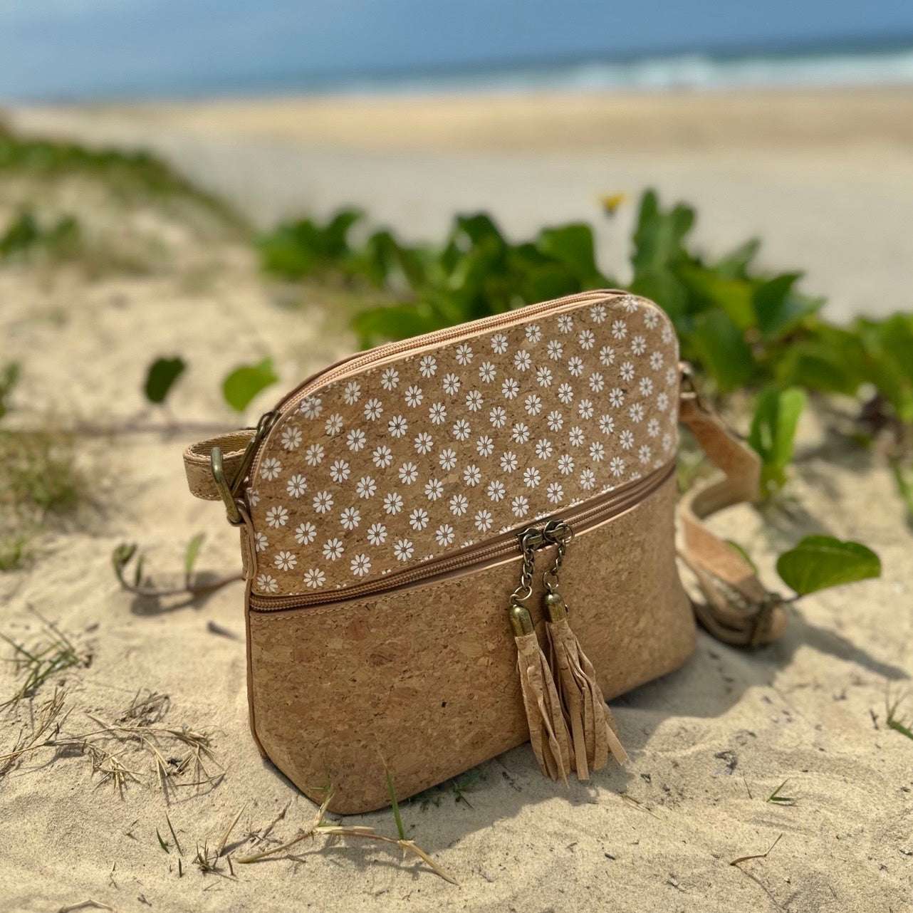 Cheryl Cork Handbag - Adjustable Crossbody Bag