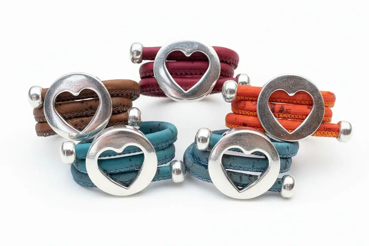 Cork Heart Ring - The Cork Shop 