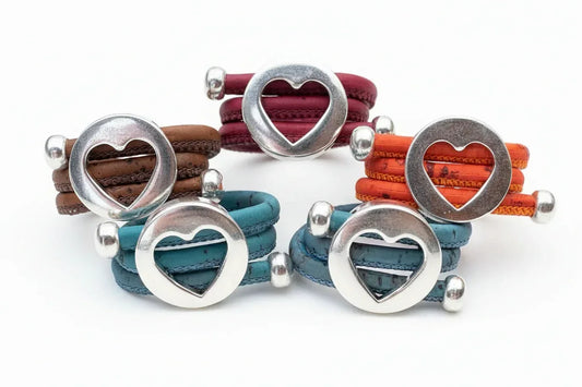 Cork Heart Ring - The Cork Shop 