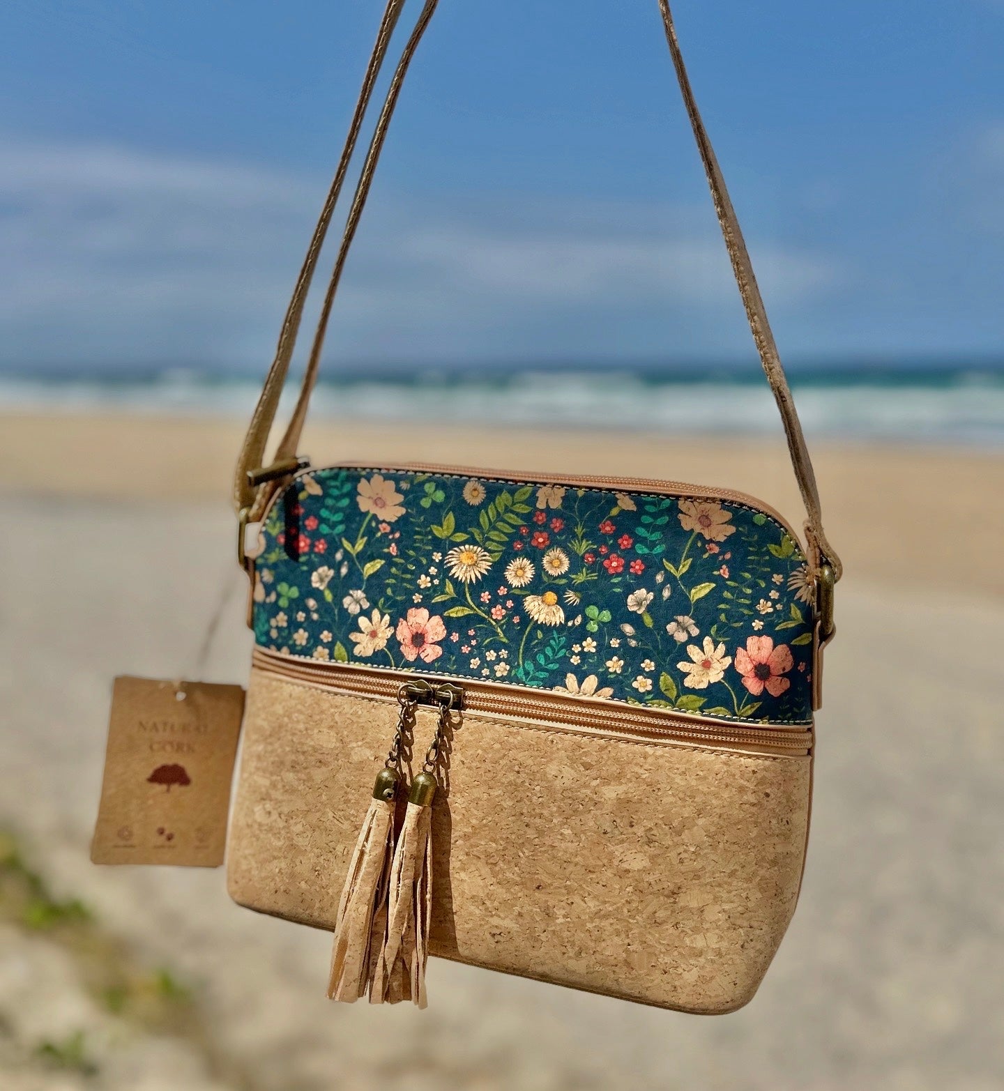 Cheryl Cork Handbag - Adjustable Crossbody Bag