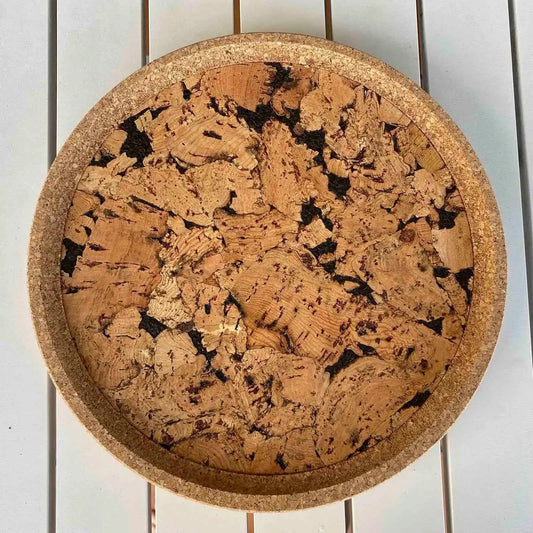 Round Cork Tray