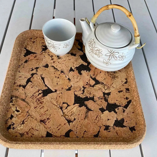 Square Cork Tray
