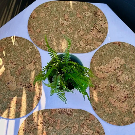 Organic Cork Placemats Set of 4