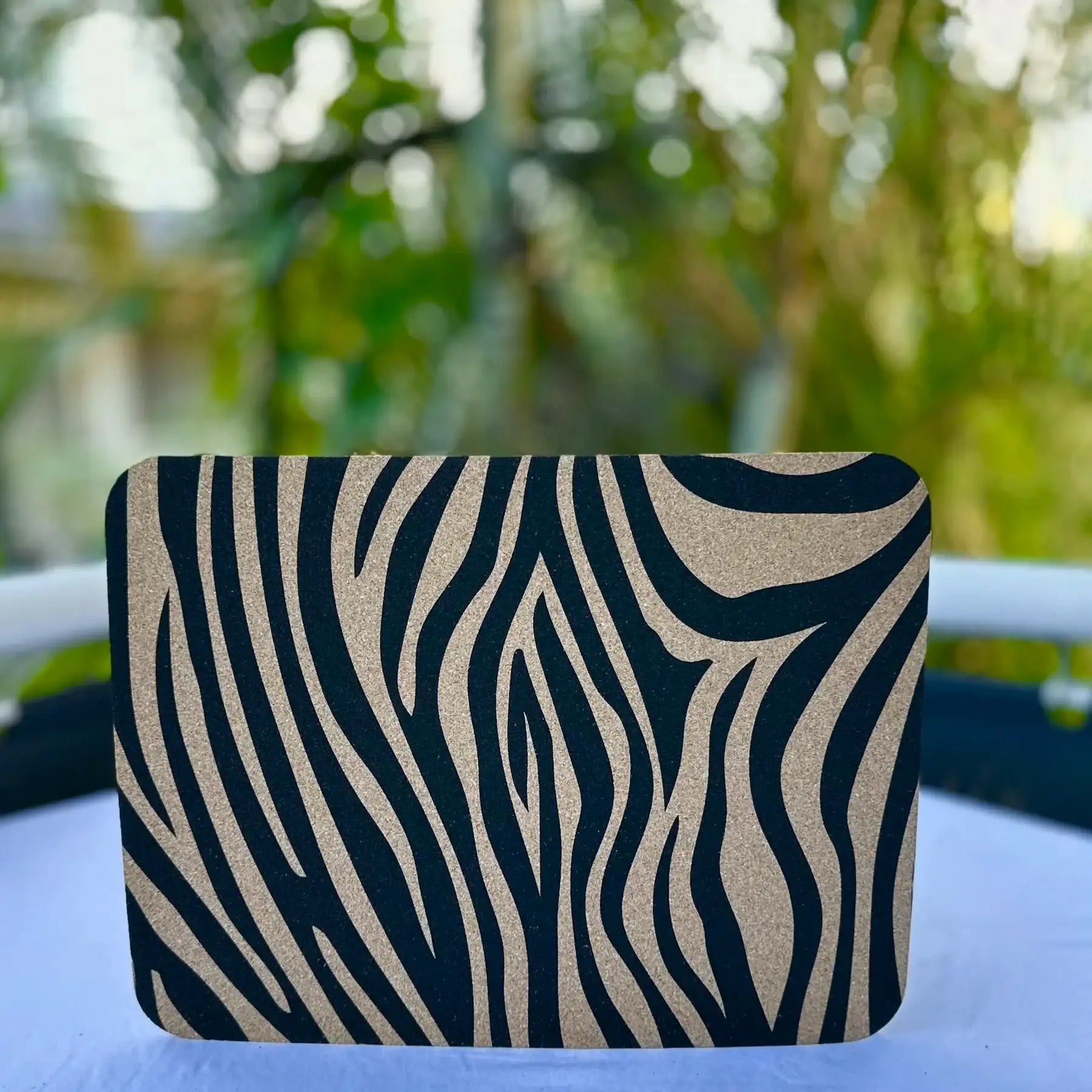 Wild Animal Print Cork placemats Set of 4