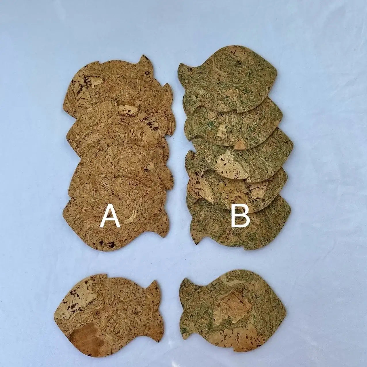 Fish shaped Coasters set of 6