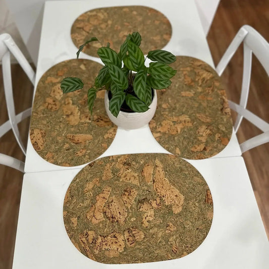 Organic Cork Placemats Set of 4