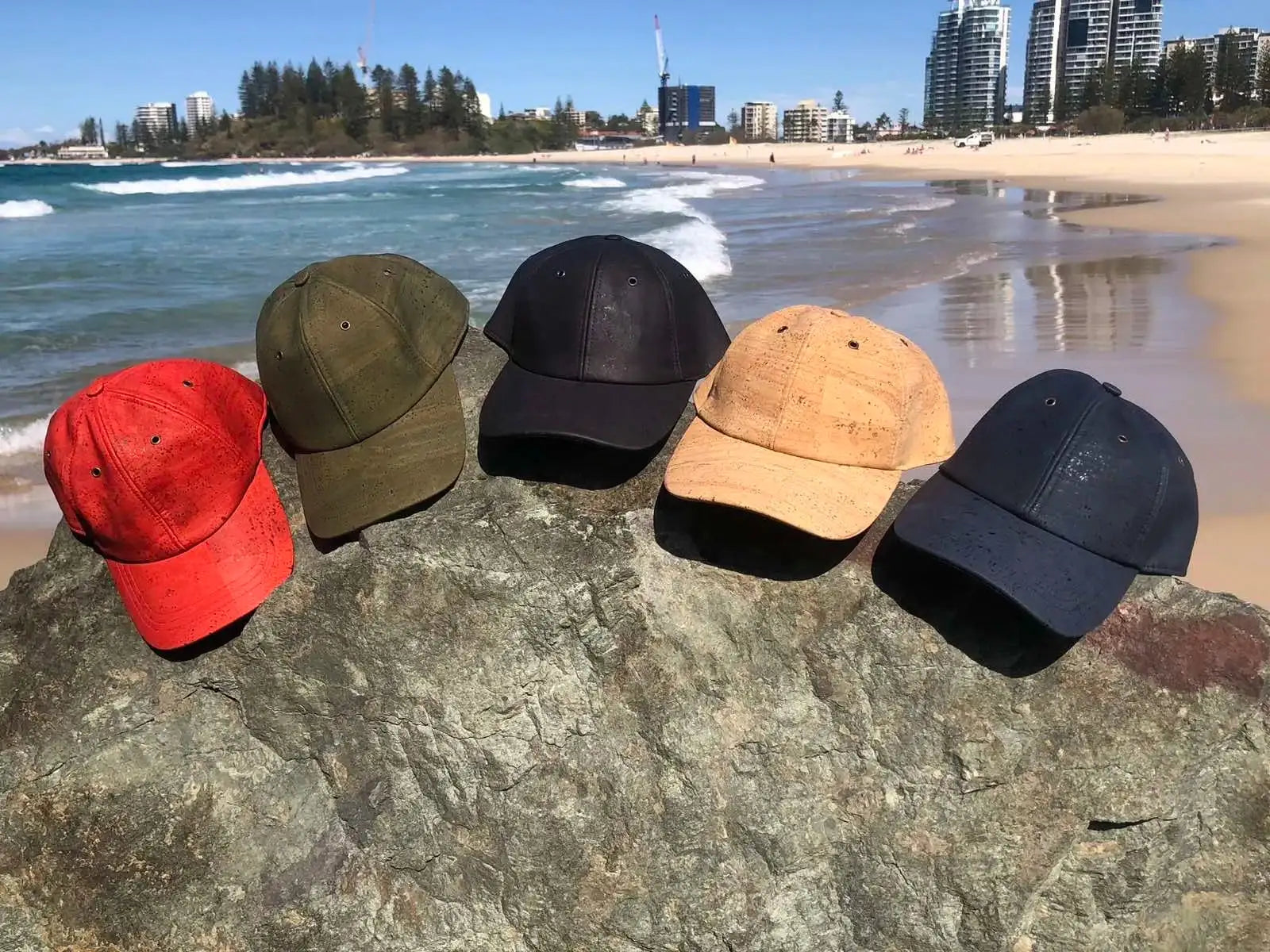 Coloured Cork Cap Unisex