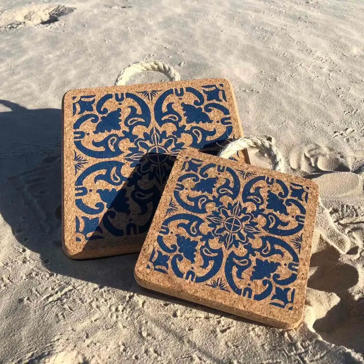 Best Sellers~Patterned Trivet with Rope