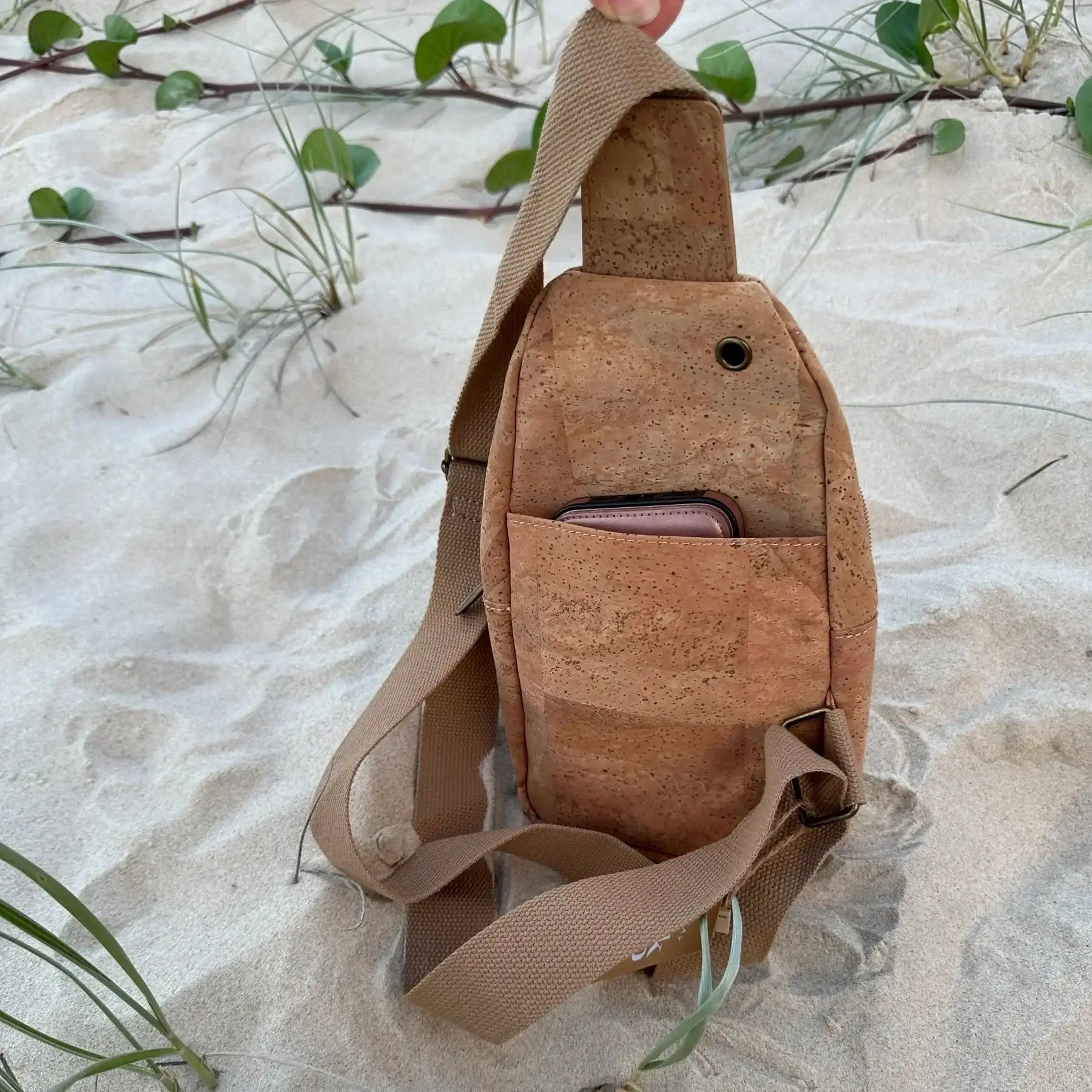 Best Seller~Cork Sling Bag - Miley