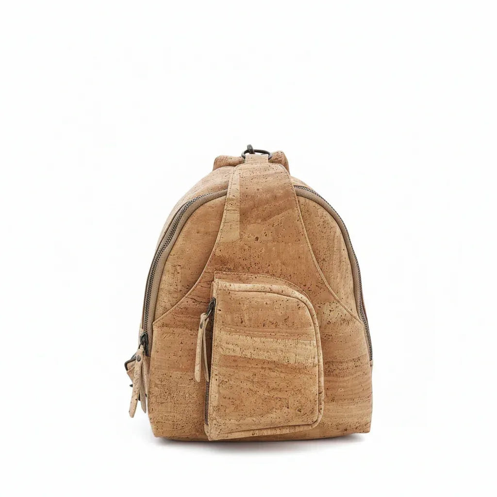 Sandra Luxury Cork Sling Backpack - The Cork Shop 