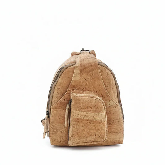 Sandra Luxury Cork Sling Backpack - The Cork Shop 