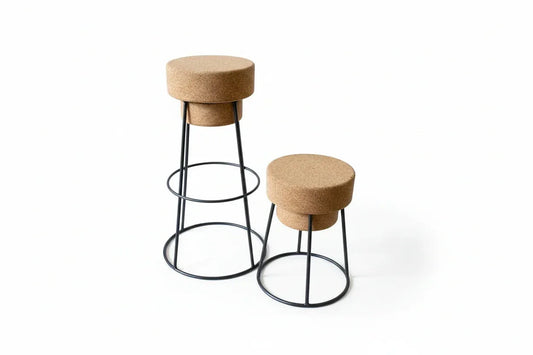 PORTO - Cork stool - The Cork Shop 