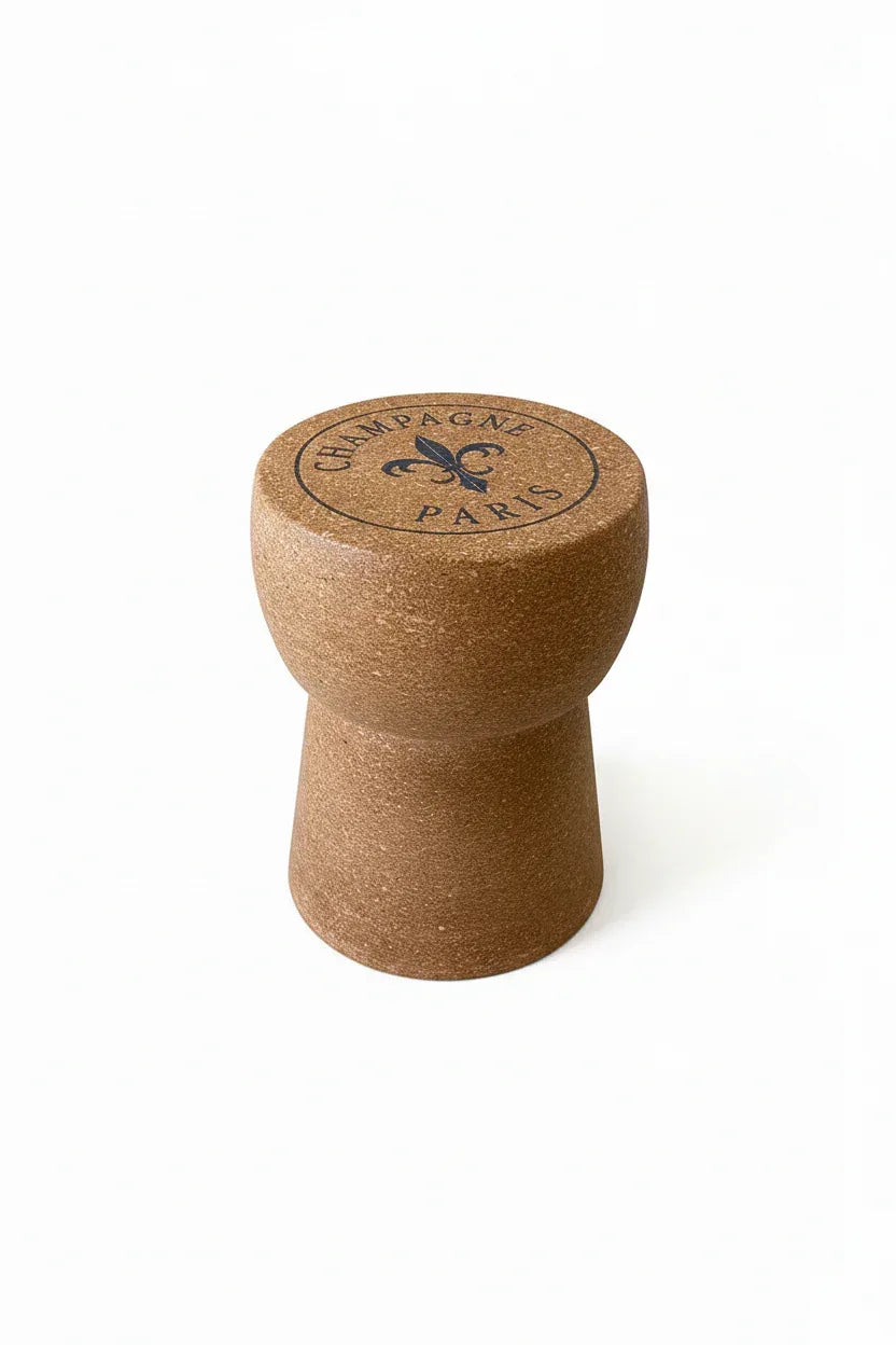 LISBON - Cork champagne stool. - The Cork Shop 