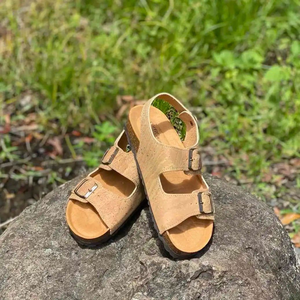 Back Strap Cork Sandals