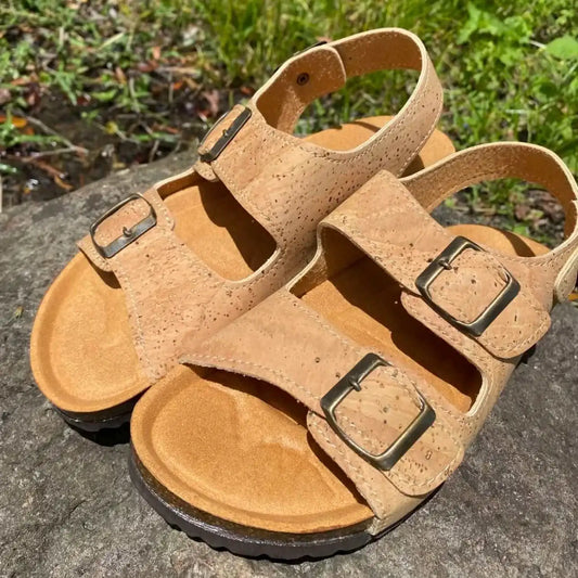 Back Strap Cork Sandals