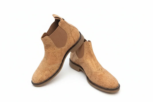 Men's Natural Cork Boots | Handcrafted in Portugal - The Cork Shop 